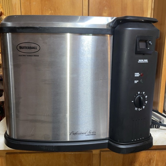 Masterbuilt Butterball Professional Indoor Electric Turkey Fryer 14 Lb 23011014 - Picture 2 of 16